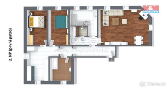 Prodej bytu 4+1, 153 m², Aš, ul. Jateční - 15