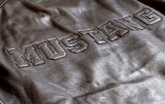NOVÁ kožená bunda Mustang - M - 15