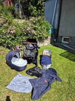 Kočárek Kinderkraft 3v1 – kompletní set + bohaté příslušenst - 15