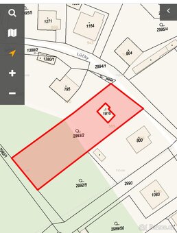 Prodej stavebního pozemku 1381 m² Strání - Květná - 15