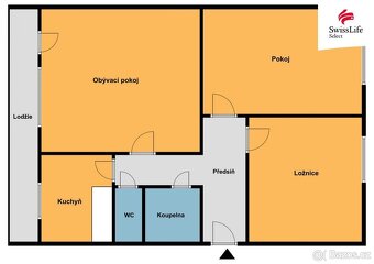 Prodej bytu 3+1 74 m2 Dukelská, Dvůr Králové nad Labem - 15
