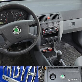 ŠKODA FABIA I 1,4 MPi  BEZ KOROZE 86tis km najeto  REZERVACE - 15