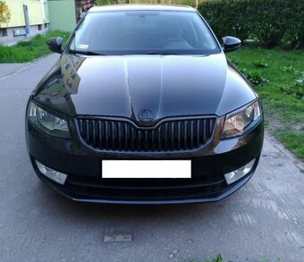 PREDNI MASKA OCTAVIA 3 / 3FL / 4 RAMECEK GRILU MASKY CERNY - 15