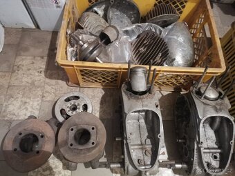 ČZ 150 C,pevný rám z roku 1950 - 15