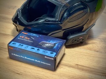 Přilba překlopná Scorpion EXO-Tech EVO Carbon XL + kom - 15