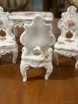 Sběratelský porcelánový miniatur set – ručně malovaný - 15