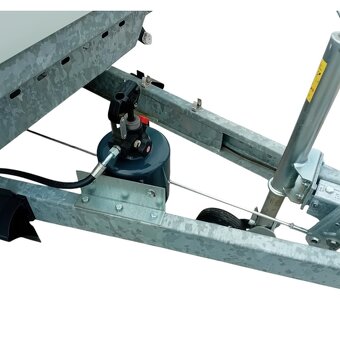 3-stranná hydraulická sklopka 2700Kg, 3,30mx1,76,ALU bočnice - 15