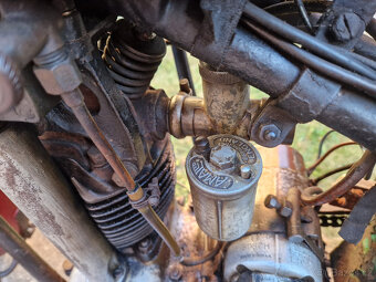 Předválečný belgický motocykl FN M67 B 500 OHV 1928 + papíry - 15