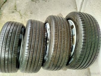 Alu kola Borbet 7J x r16, 5x112, ET 38, Letní pneu - 15