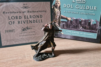 WETA figurka/soška ELROND of RIVENDELL (1:30 Dol Guldur) - 15