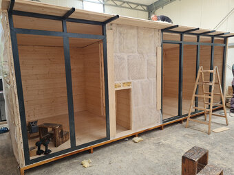 Venkovní finská panoramatická sauna - 15