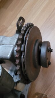 Motor Jawa 250 Speciál, Horská, se setrvačníkem - 15