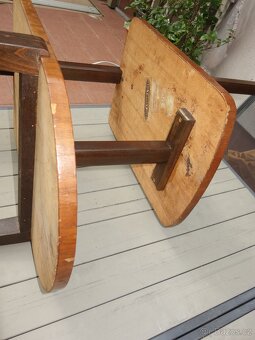 THONET Stojací lampa dřevěná - 15