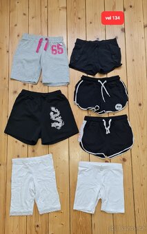 Vel 134-140 sety,mikiny,trička,leginy - 15