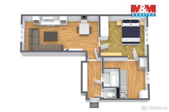 Prodej bytu 2+1, 58 m², Karlovy Vary, ul. Sokolovská - 15