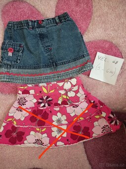 Dětské šatičky , sukýnky, mix velikostí - 15