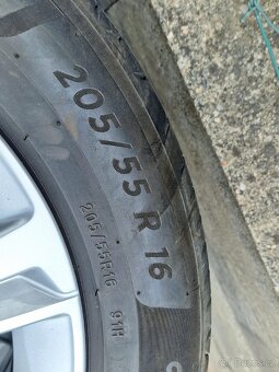 205/55/16 Original alu kola Peugeot 308 - 15
