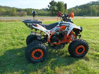 Čtyřkolka Apollo Avenger 125cc automat oranžová - 15