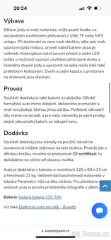 Elektrické auto Bugatti pro děti - 15