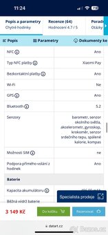 Xiaomi chytré hodinky - 15