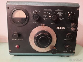 Tesla starší retro měřící přístroje - 15
