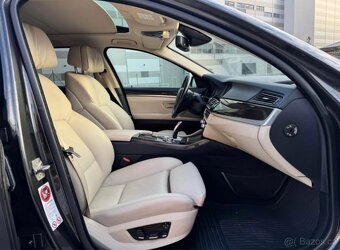 BMW f11 530d 180kw 2011 sport, masaž, max vybava - 15