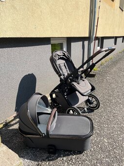 Kočárek Moon Rocca - EDITION 2022 - Anthrazit/black chrome - 15