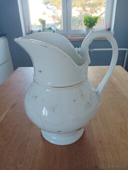 STAROŽITNÝ PAŘÍŽSKÝ EMPÍROVÝ PORCELÁNOVÝ DŽBÁN VIEUX PARIS - 15