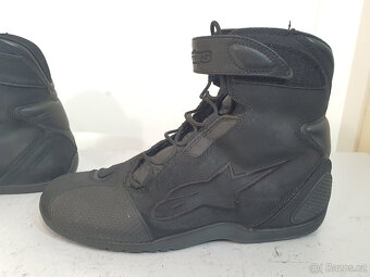 45 Alpinestars kožený boty na motorku - 15
