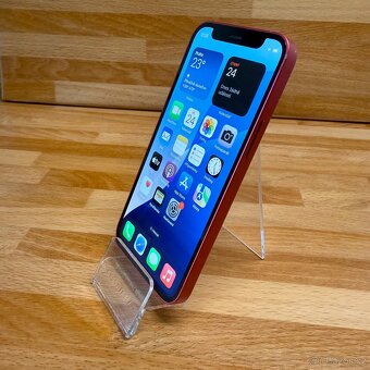 iPhone 12 mini 128GB, červený (12 měsíců záruka) - 15