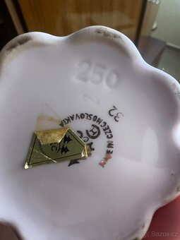 Růžový porcelán, porcelánová sada - 15