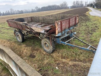Traktorová vlečka, sklápěcí přívěs - 15
