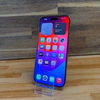 Iphone 15 Pro Max 256GB, přírodní, 100% bat., eSIM (záruka) - 15