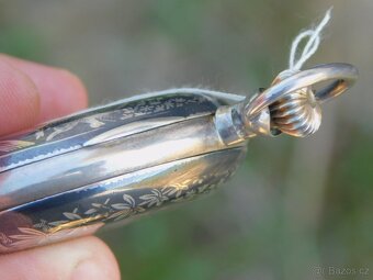 Kapesní hodinky ROSKOPF / tříplášť / tula / lovecký motiv - 15