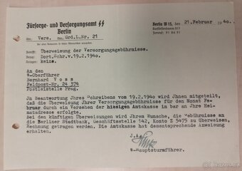 DOKUMENTY PO GENERÁL SS BERNHARD VOSS 2 - 15