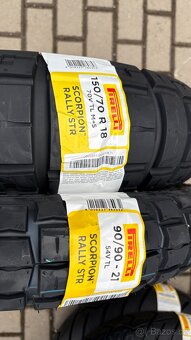 Motopneu 90/90-21 54V a 150/70-18 Michelin Adventure - 15