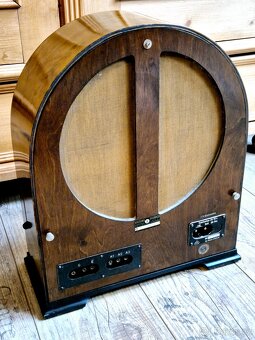 Starožitné rádio Telefunken 33WEa, rok 1930 - 15