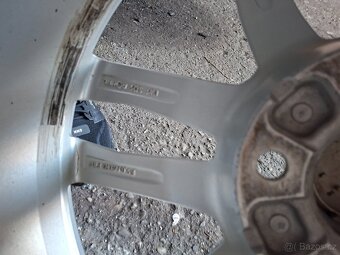 Alu kola Audi R20 5x112 originál s novýma gumová kumho. - 15