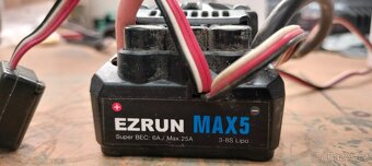 Hobbywing max 5 Top cena  10x použitý - 15
