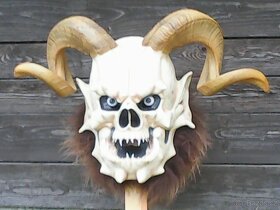 Výroba Krampus masky - 15