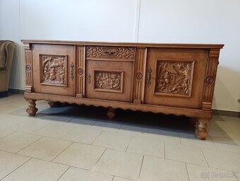 Selská komoda z masívu, Nábytek s příběhem - 15