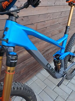 Zánovní enduro kolo Cube Stereo Carbon / vel. L - 15