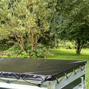Univerzální přívěsný vozík se svařovaným rámem 3,0m x 1,5m - 15