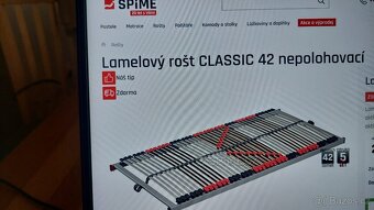 Manželská postel z dubového masivu - 15