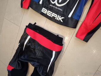 Berik Ascari-Pánská kožené moto kombinéza, dvoudílná - 15