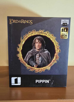 Kompletní sada sošek hobitů z Pána Prstenů od Iron Studios - 15