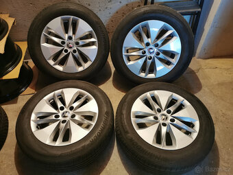 Škoda Octavia IV - orig. 16" alu disky s letnými pneu - 15