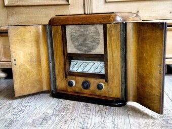 Rádio Mikrofona MK 306 Superdual Luxus, 1935-36 - 15