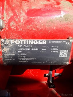 Sběrací vůz Pöttinger JUMBO 10020 Combiline - 15