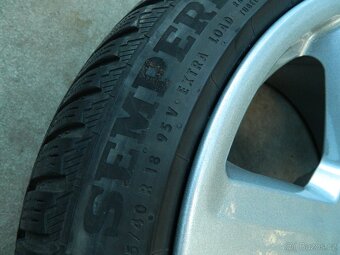 alu kola 5x112+zimní pneu r18 - 15